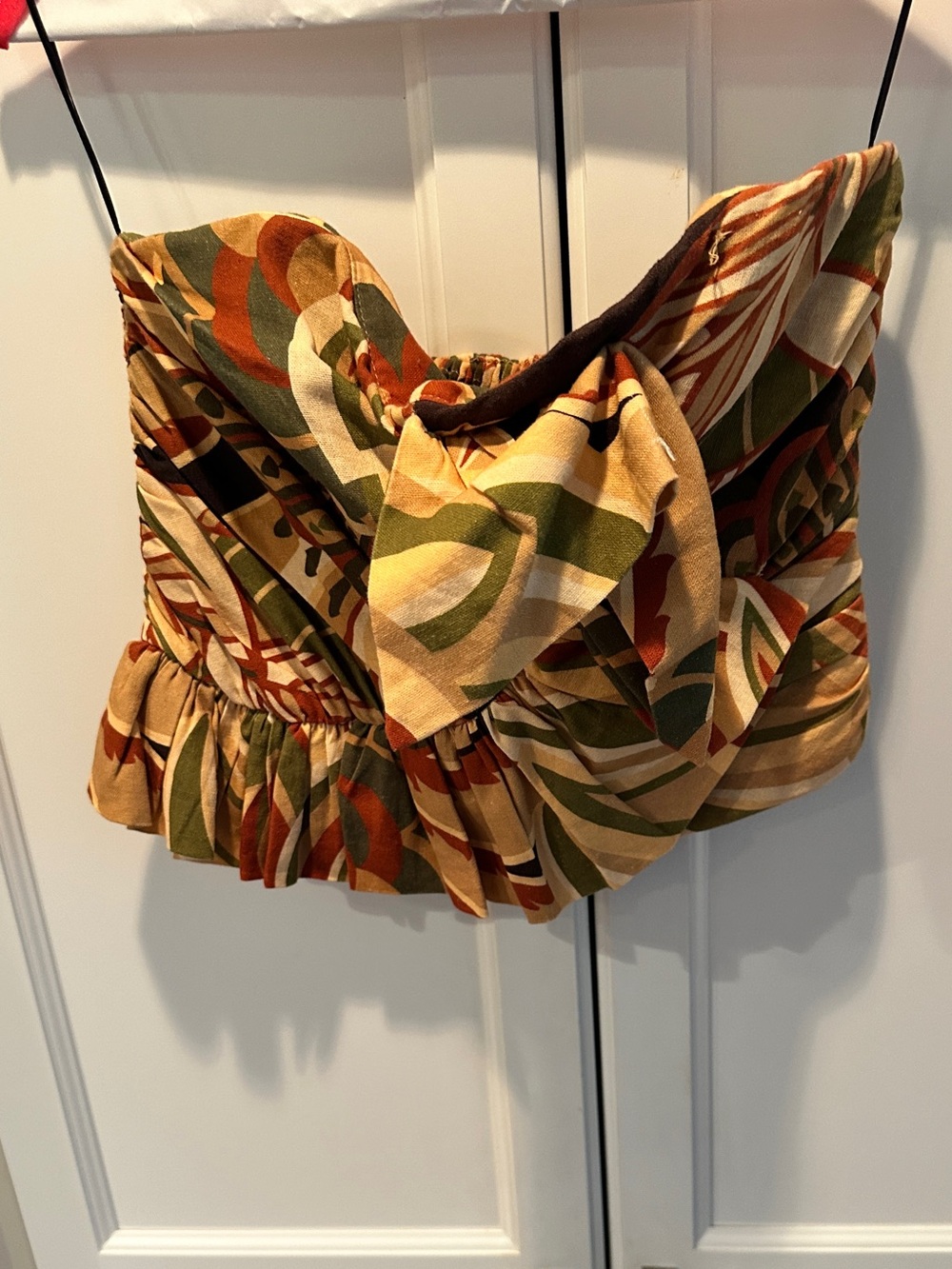 Zara Multicolor Tropical Ruffle Two-Piece Set Size S - Picture 3 of 16
